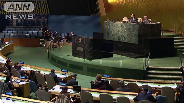 「北朝鮮の人権侵害」非難決議を採択 国連総会