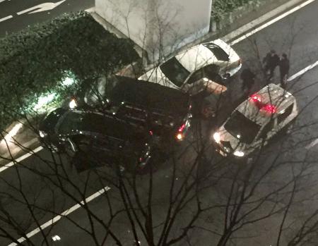 車で襲撃され男性死亡 外国人か、中川区