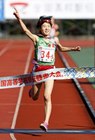 全国高校駅伝、世羅が男女とも優勝