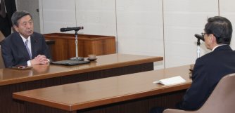 福井知事が経産相と面会 近く再稼働同意表明へ
