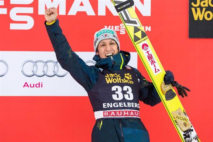 葛西１０位で２日連続表彰台ならず Ｐ・プレブツが３連勝