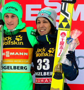 葛西１０位、連続表彰台逃す プレブツが今季３勝目 Ｗ杯男子個人第７戦