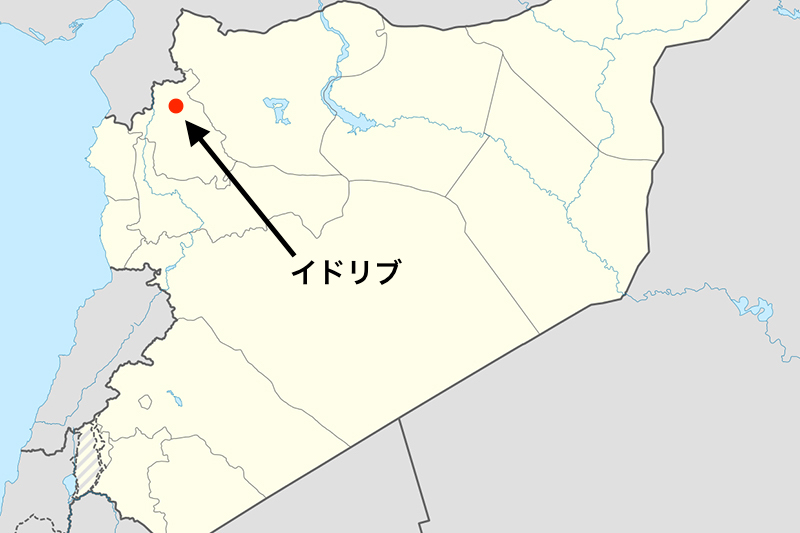 シリア北西部で空爆、50人死亡 ロシア軍機か