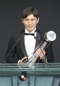 Ｊリーグ最優秀選手に広島の青山敏広…初の受賞