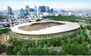 新国立競技場、隈氏のＡ案に決定 工期短縮を評価