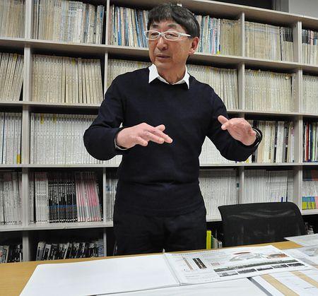 「負けていない」と悔しさ＝Ｂ案デザインの伊東さん—新国立競技場