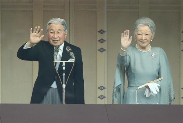 【天皇陛下８２歳】 皇居で一般参賀 誕生日行事続く