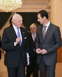 【シリア情勢】 シリア和平協議、来月２５日にジュネーブで 国連特使が見通し