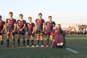 車いすのキャプテン ノーサイド 常翔学園３年・金沢主将