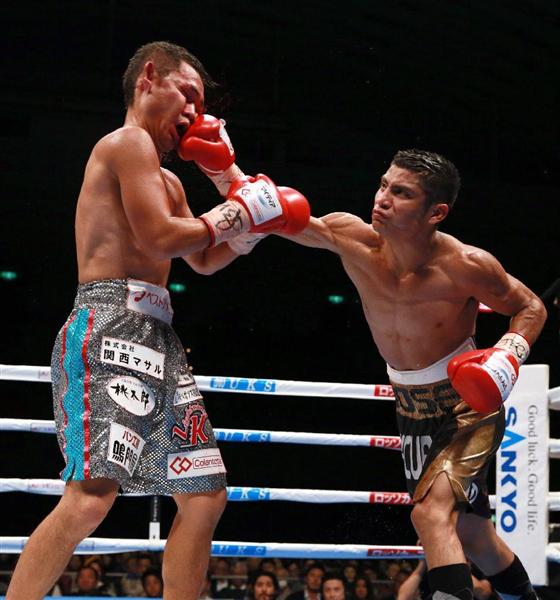 高山、負傷判定で３度目の防衛失敗 ＩＢＦミニマム級