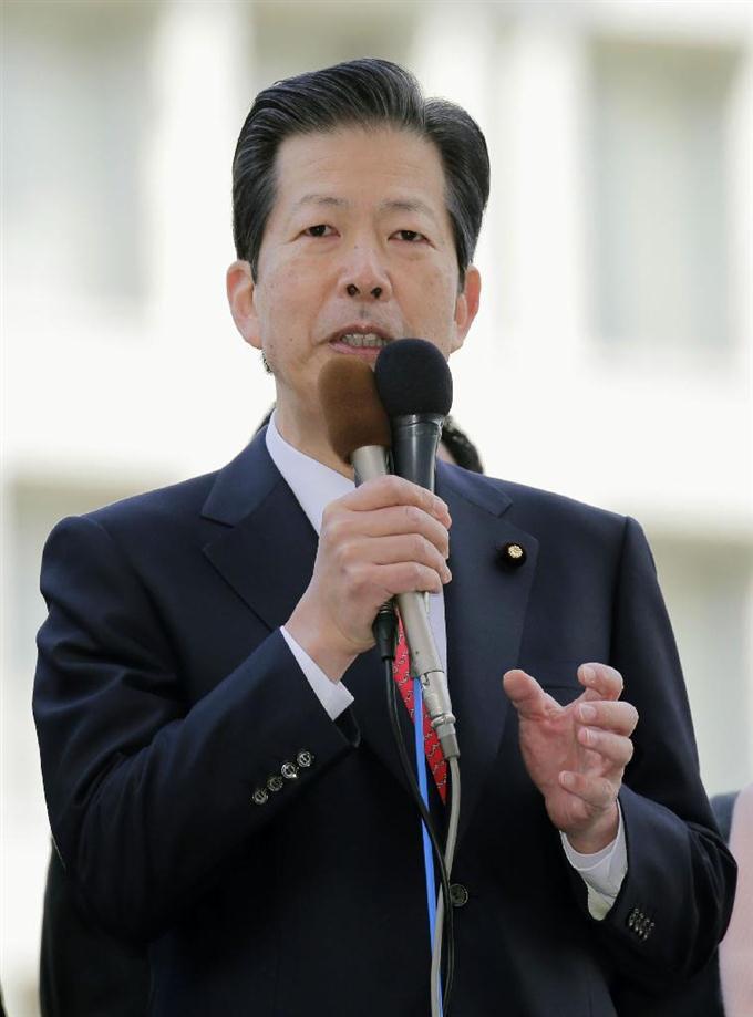 日韓合意、不退転で実現を=山口公明代表