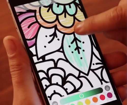 3D Touchの筆圧に対応！美しい大人の塗り絵アプリ『Pigment』