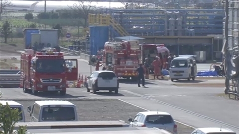 タンク破裂、作業員4人死傷=硝酸液使い洗浄中、化学メーカー—埼玉・本庄