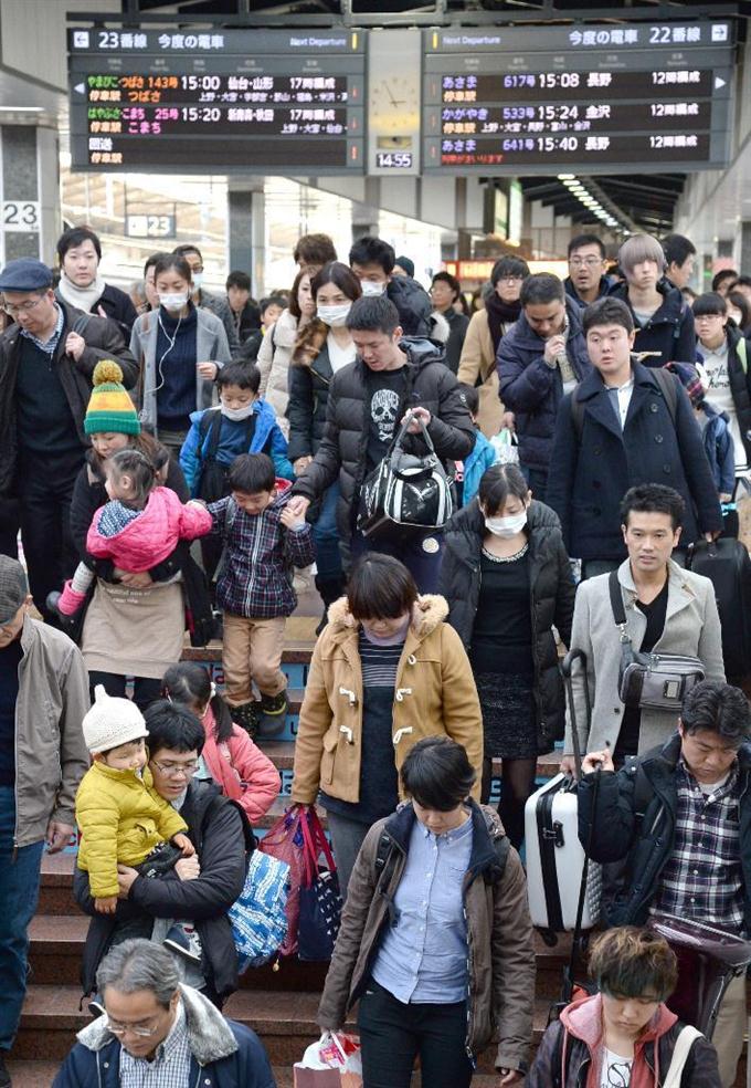 Ｕターンラッシュがピーク（鹿児島県）