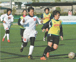 ＜高校女子サッカー＞常盤木、因縁の相手に雪辱
