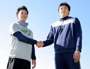 創価大・田中正義うれしい“ご褒美”ＯＢ小川と遭遇