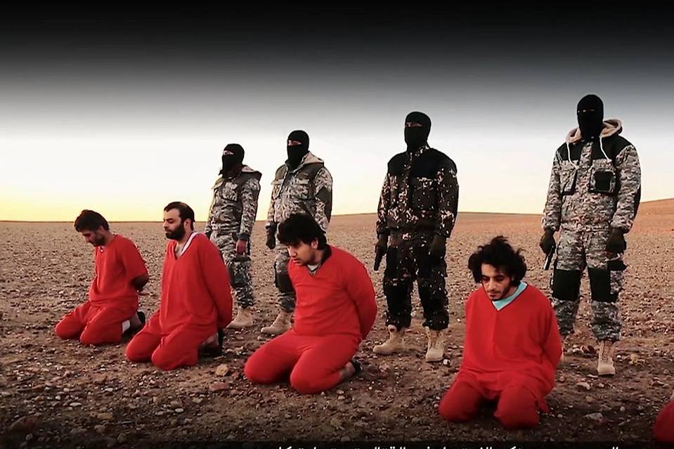 「英国のためにスパイ行為」 ＩＳ、５人殺害の動画公開