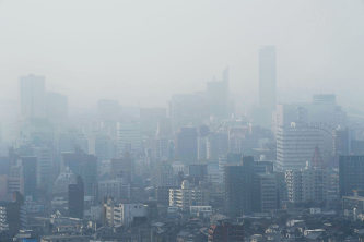 九州北部で高濃度