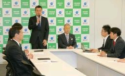 民・維、参院選へ政策一本化 菅氏「堂々と進める」