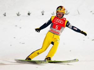 葛西、風向きに泣く ジャンプ個人第１１戦９位