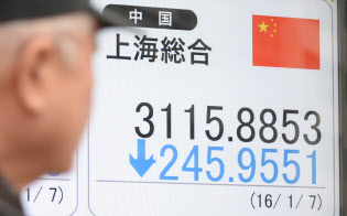 2位:中国・上海株でサーキットブレーカー適用 急…