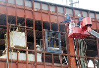 南三陸防災庁舎 県の調査始まる 2016年01月08日