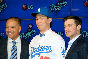 松田オーナーも祝福＝ドジャース前田