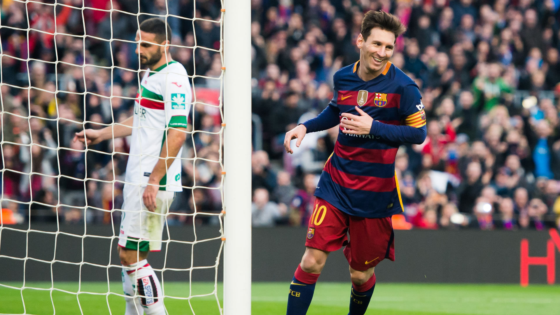 メッシ今季初ハットトリック 昨年３月８日以来