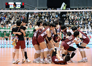 ［バレーボール］下北沢成徳が３度目の日本一