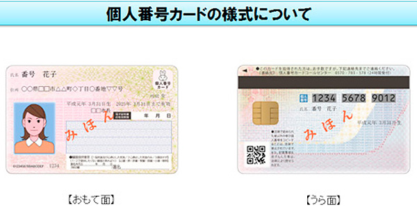 マイナンバー個人カード