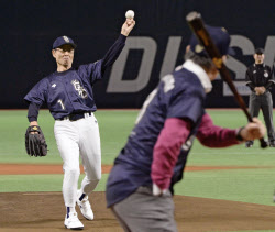 長嶋さんと王さんが対戦 名球会のイベントで
