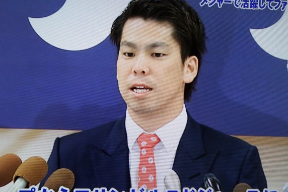 マエケン広島で会見「行くだけが目標じゃない」