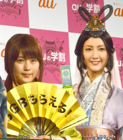 有村架純&菜々緒、“美人姉妹”イベント初共演に歓喜 浦ちゃん「両手に花」