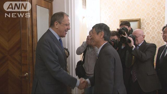 自民・高村副総裁が プーチン大統領の訪日を要請