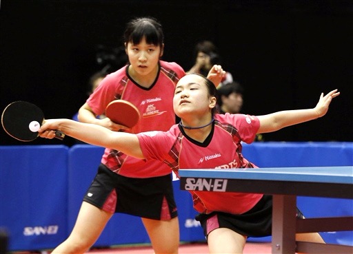 日本選手は苦手？みうみま初戦敗退…平野「対応遅かった」／卓球
