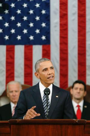 米大統領「同盟国守る」 単独行動も辞さず 一般教書演説