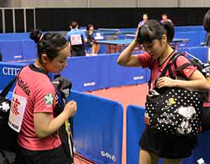 桑村郁未、粟屋美佳組が「みうみま」撃破