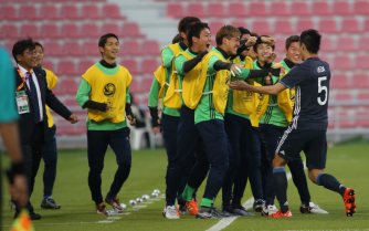 ＤＦ植田が千金弾！日本、北朝鮮下し６大会連続五輪へ白星発進