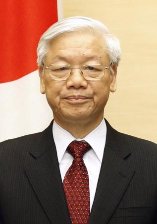 ベトナム最高指導者の留任内定 チョン共産党書記長
