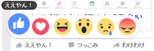 「めっちゃええやん!」 Facebook新ボタンの関西弁がなんかオモロイ