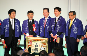 大阪万博、閣議決定を=松井知事