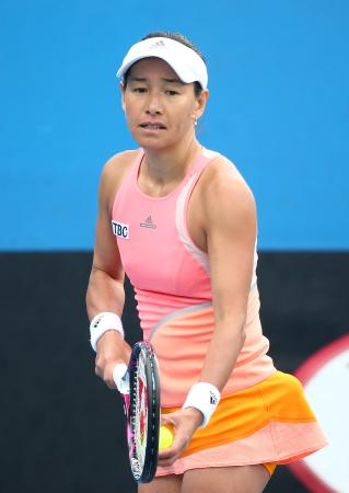 クルム伊達、粘り及ばず＝全豪テニス