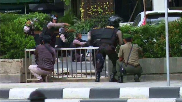 ジャカルタのテロ、ＩＳＩＳが犯行声明