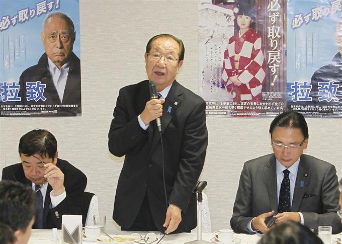 北朝鮮への制裁強化、政府に要請 自民拉致対策本部が確認