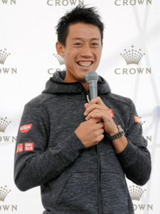 錦織圭、全豪へ「いい準備できた」 ファンに活躍誓う