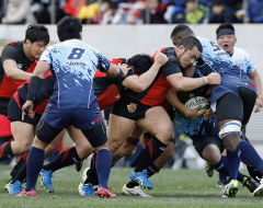 東芝、頼れるカフイ３トライ ラグビートップリーグ準決勝