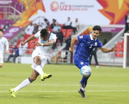 日本４発快勝で８強！武蔵先制弾、久保２発 ６大会連続五輪へ第１関門突破