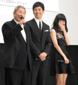 ビートたけし、毒舌変わらず… 主演映画あいさつ
