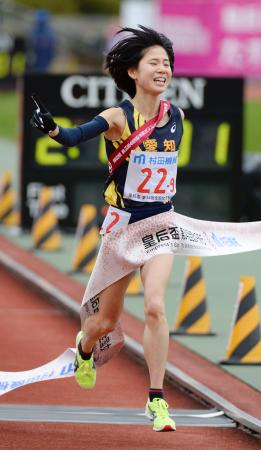 愛知が逆転で初優勝、２位に兵庫 全国都道府県対抗女子駅伝