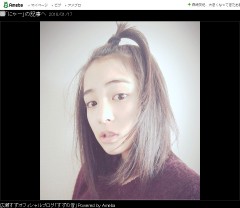 広瀬すず、寝起きすっぴんがかわいすぎ！ボサボサ髪でおでこ全開！